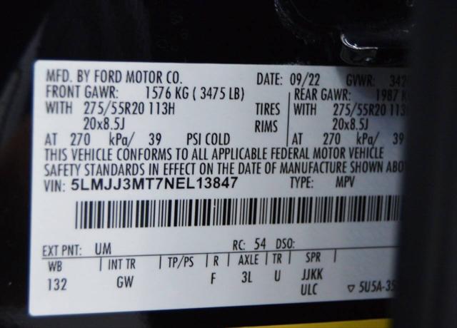 2022 Lincoln Navigator Standard L