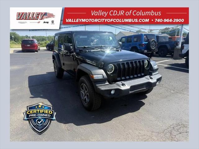 2022 Jeep Wrangler Unlimited Sport S 4x4 for sale in Pataskala, OH