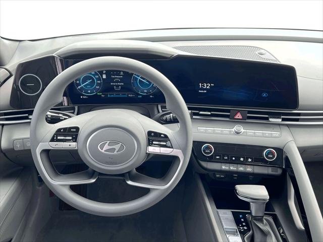 2025 Hyundai Elantra Hybrid Blue