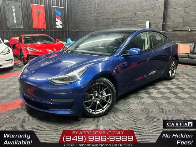 2022 Tesla Model 3 Rear-Wheel Drive for sale in Norco, CA