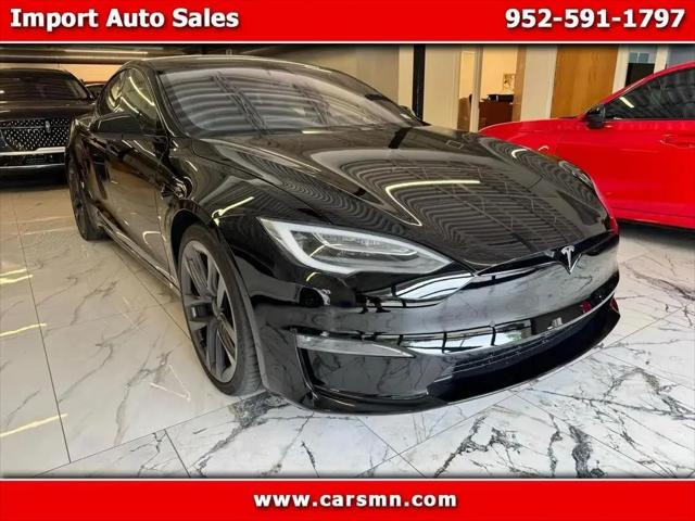 2021 Tesla Model S Plaid Tri Motor All-Wheel Drive for sale in Golden Valley, MN