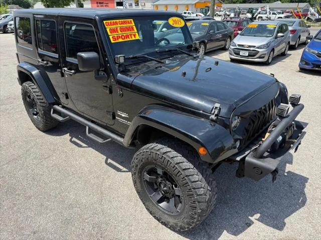 2015 Jeep Wrangler Unlimited Sahara for sale in Lafayette, IN