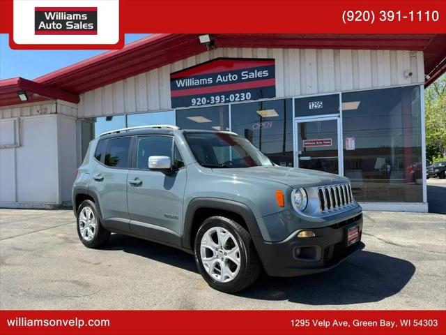2017 Jeep Renegade Limited FWD for sale in Green Bay, WI