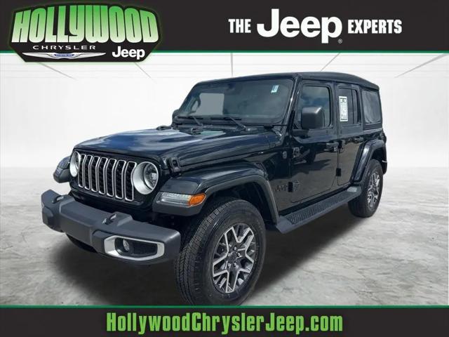 2025 Jeep Wrangler 4-Door Sahara 4x4 for sale in Hollywood, FL