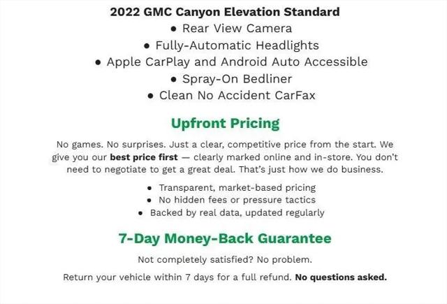 2022 GMC Canyon 4WD Extended Cab Elevation Standard for sale in Appleton, WI