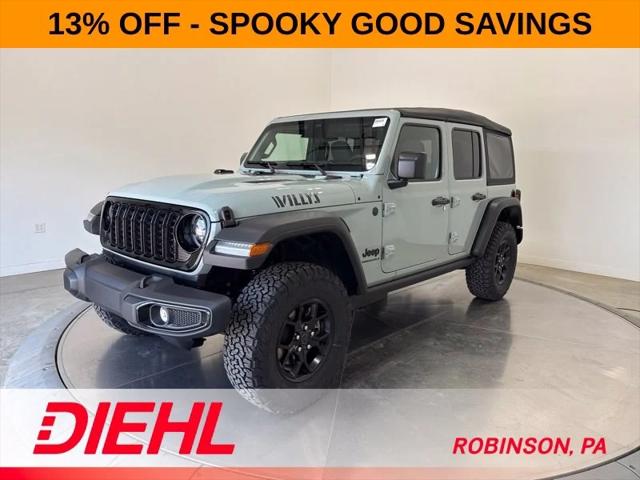 2026 Jeep Wrangler WRANGLER 4-DOOR WILLYS 2026 Jeep Wrangler WRANGLER 4-DOOR WILLYS