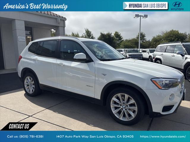 2017 BMW X3 xDrive28i for sale in San Luis Obispo, CA