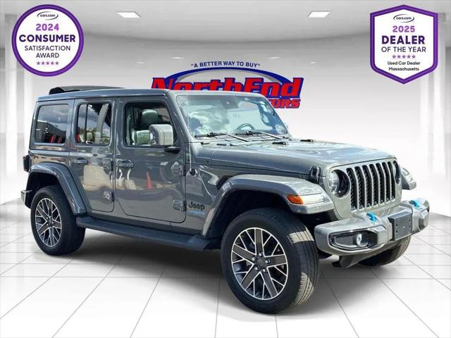 2022 Jeep Wrangler 4xe Unlimited High Altitude 4x4 for sale in Canton, MA