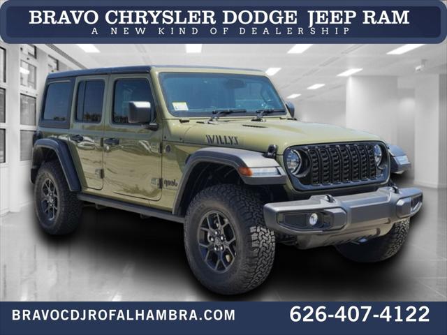 2026 Jeep Wrangler WRANGLER 4-DOOR WILLYS 2026 Jeep Wrangler WRANGLER 4-DOOR WILLYS
