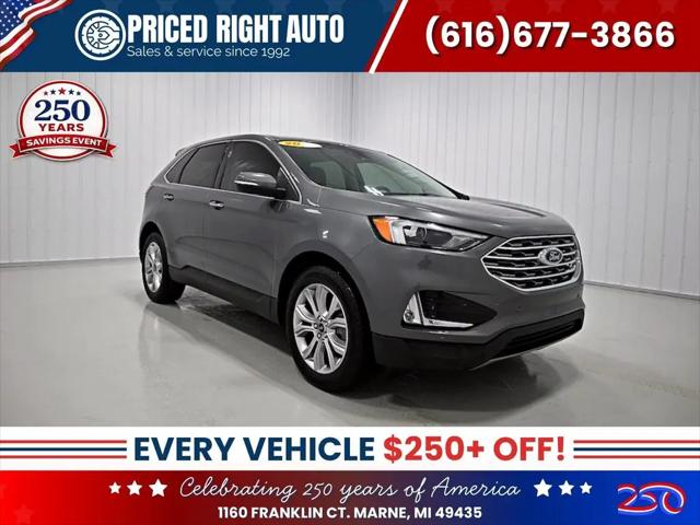 2022 Ford Edge Titanium for sale in Marne, MI