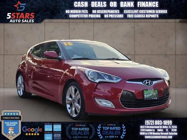 2016 Hyundai Veloster Base for sale in Dallas, TX