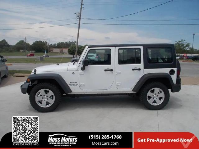 2015 Jeep Wrangler Unlimited Sport for sale in Des Moines, IA