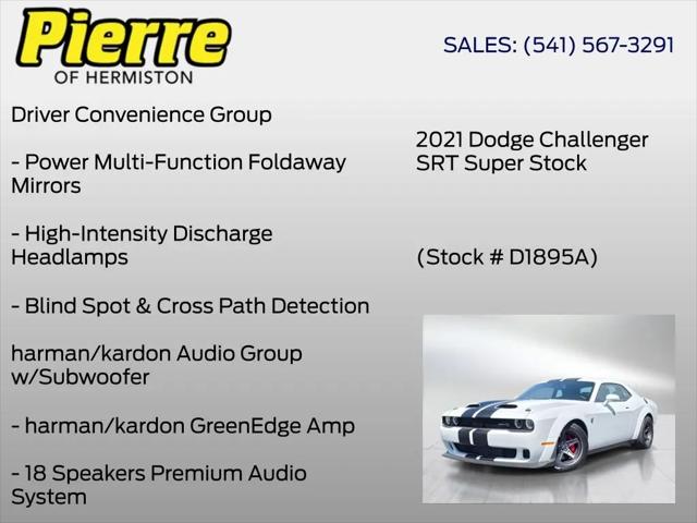 2021 Dodge Challenger SRT Super Stock