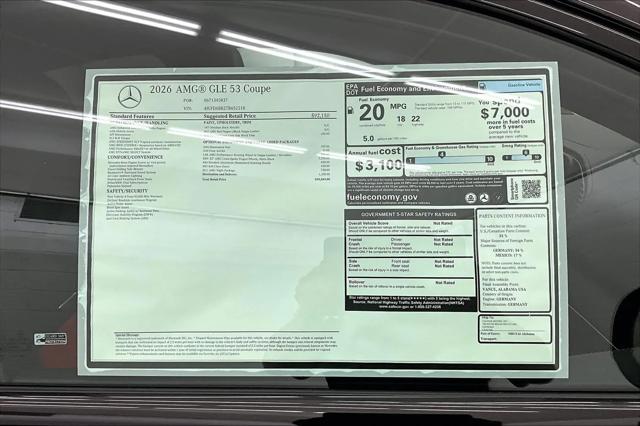 2026 Mercedes-Benz AMG GLE 53 4MATIC+