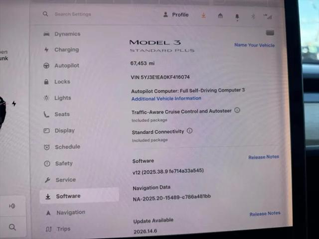 2019 Tesla Model 3 Standard Range Plus