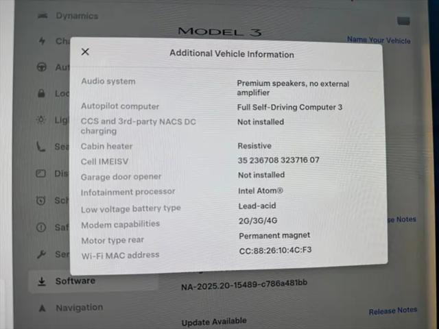 2019 Tesla Model 3 Standard Range Plus