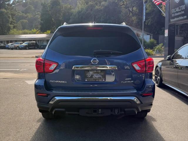 2018 Nissan Pathfinder Platinum