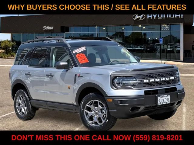2023 Ford Bronco Sport Badlands for sale in Selma, CA