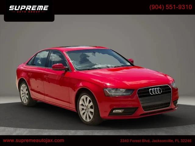 2014 Audi A4 2.0T Premium for sale in Jacksonville, FL