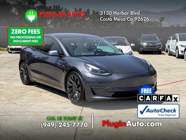 2021 Tesla Model 3 Performance Dual Motor All-Wheel Drive