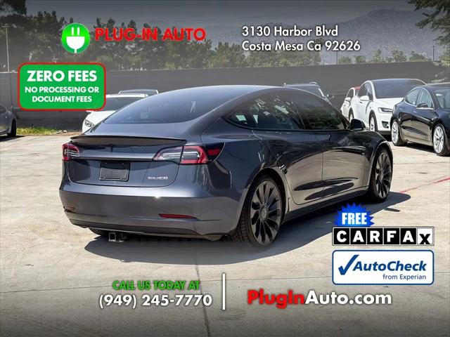 2021 Tesla Model 3 Performance Dual Motor All-Wheel Drive