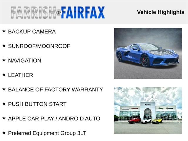 2021 Chevrolet Corvette Stingray RWD Convertible 3LT 2021 Chevrolet Corvette Stingray RWD Convertible 3LT