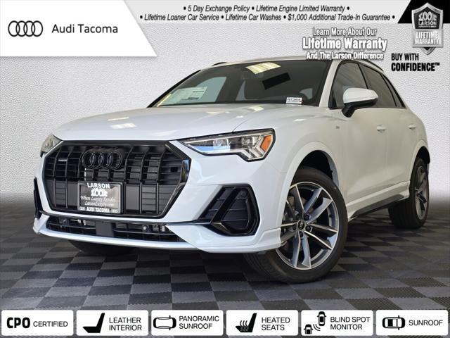 2025 Audi Q3 Premium 45 TFSI S line quattro Tiptronic for sale in Puyallup, WA