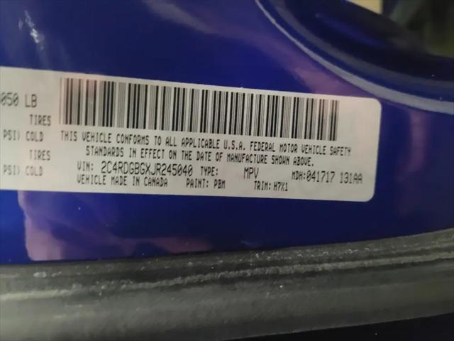 2018 Dodge Grand Caravan SE