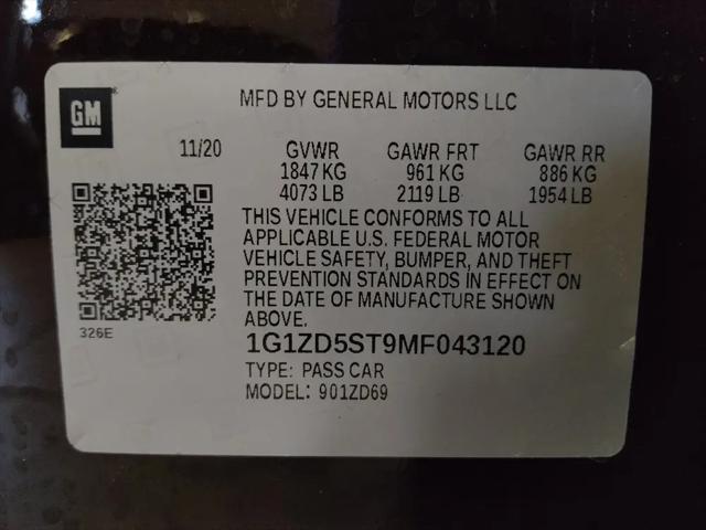 2021 Chevrolet Malibu FWD LT