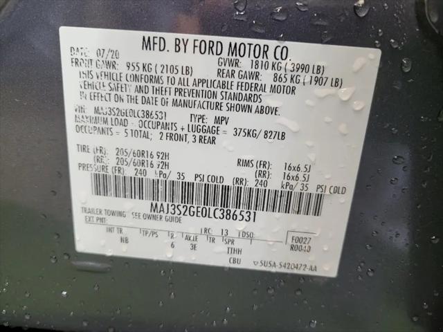 2020 Ford EcoSport SE