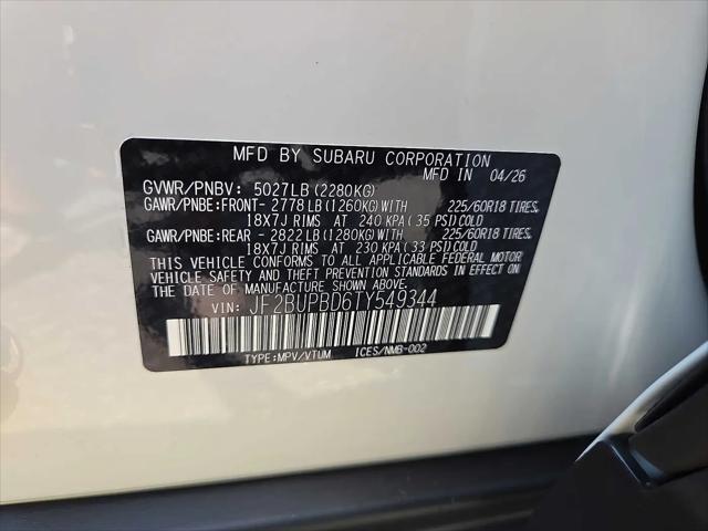2026 Subaru Outback Premium