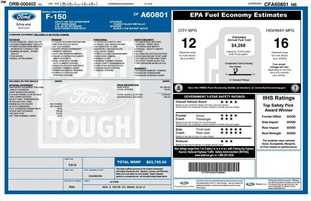 2012 Ford F-150 Harley-Davidson