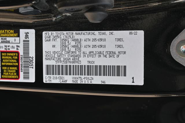 2022 Toyota Tundra TRD Pro