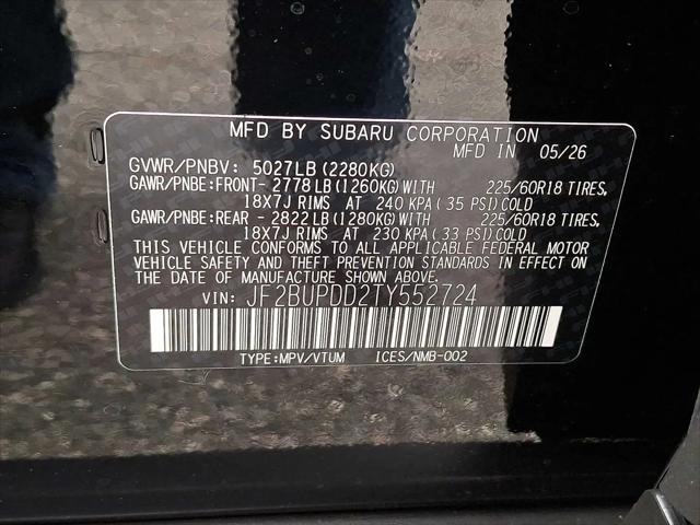 2026 Subaru Outback Limited