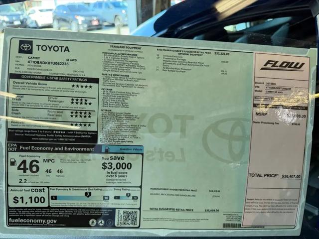 2026 Toyota Camry SE