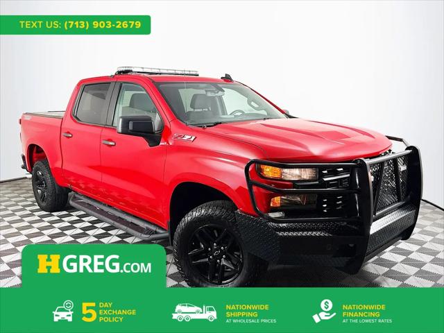 2021 Chevrolet Silverado 1500 4WD Crew Cab Short Bed Custom Trail Boss for sale in Houston, TX