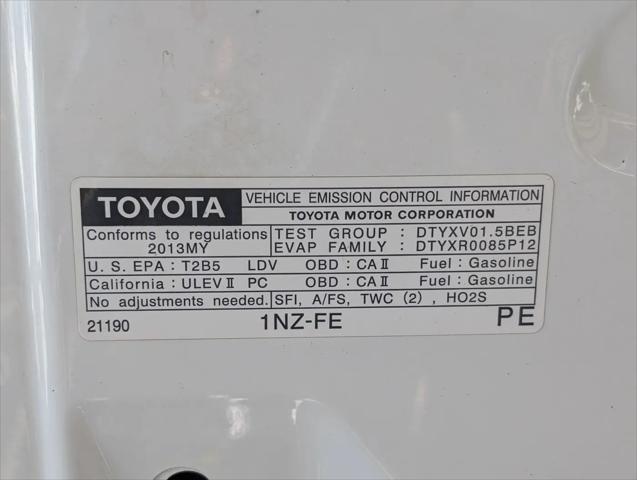 2013 Toyota Yaris SE