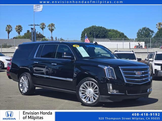 2020 Cadillac Escalade ESV 4WD Platinum for sale in Milpitas, CA