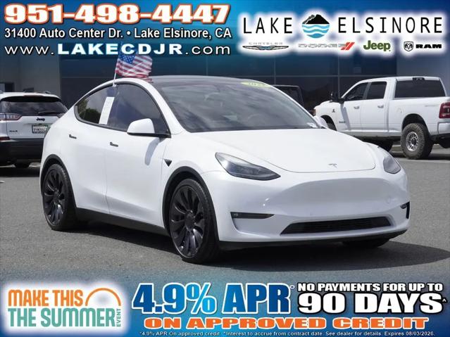 2022 Tesla Model Y Performance Dual Motor All-Wheel Drive for sale in Lake Elsinore, CA