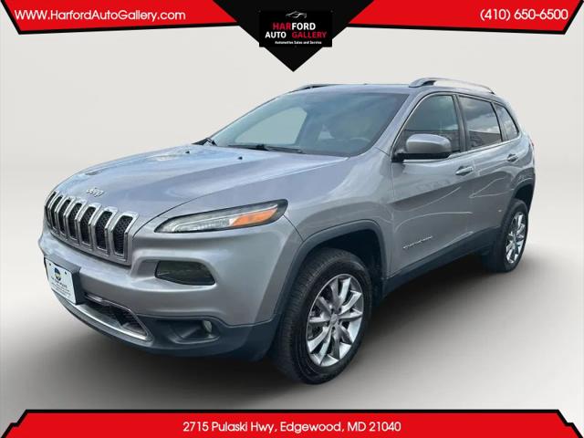 2018 Jeep Cherokee Limited 4x4 for sale in Edgewood, MD