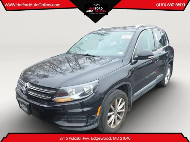 2017 Volkswagen Tiguan 2.0T Wolfsburg Edition for sale in Edgewood, MD