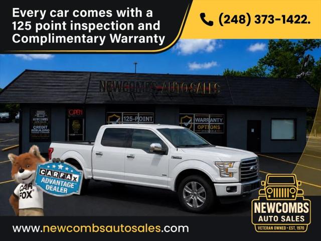 2016 Ford F-150 Platinum for sale in Auburn Hills, MI