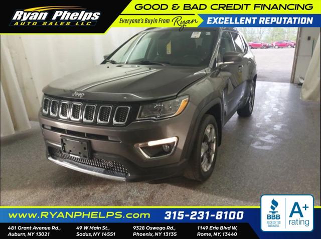2018 Jeep Compass Limited 4x4 for sale in Rome, NY