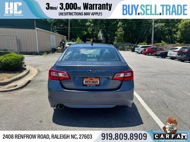 2016 Subaru Legacy 2.5i Limited