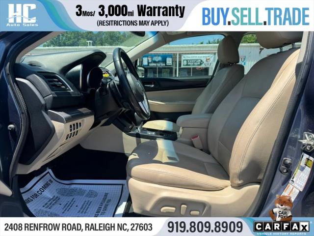 2016 Subaru Legacy 2.5i Limited