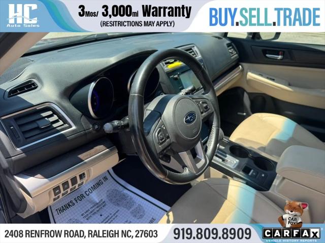 2016 Subaru Legacy 2.5i Limited