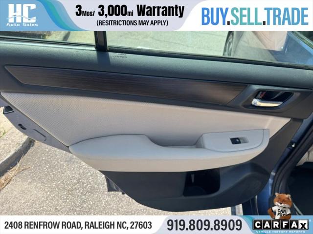 2016 Subaru Legacy 2.5i Limited
