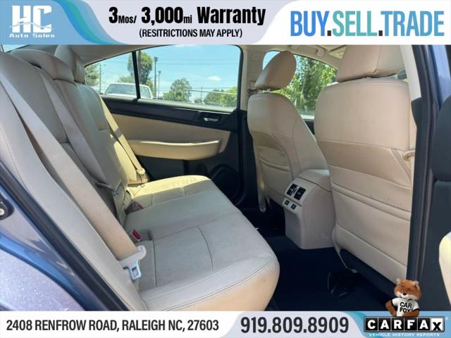 2016 Subaru Legacy 2.5i Limited