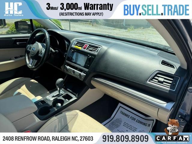 2016 Subaru Legacy 2.5i Limited