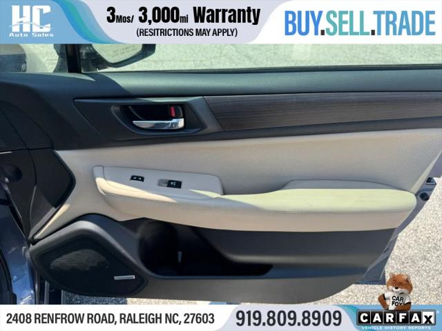 2016 Subaru Legacy 2.5i Limited